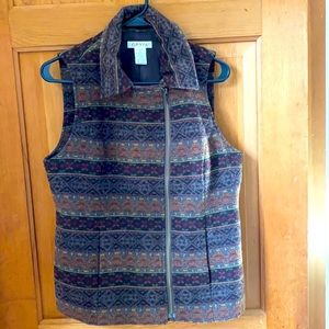 Orvis women’s wool blend vest / size 6/8